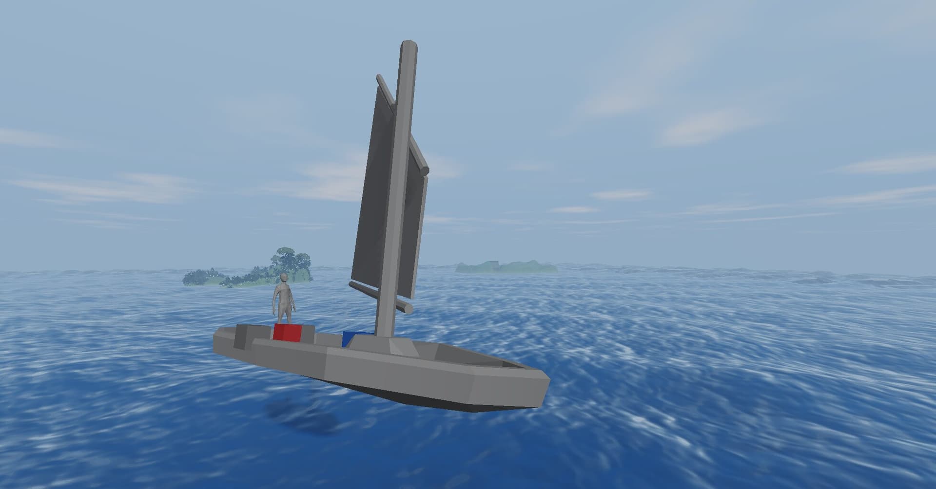 Piloting an airship through the skies